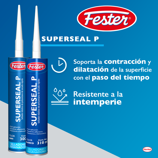 SUPERSEAL BLANCO CART 300 ML.