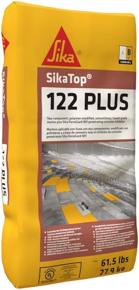 SIKATOP 122 GRIS 25KG