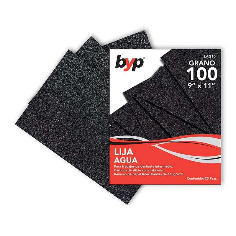 LIJA DE AGUA DE GRANO 80 BYP