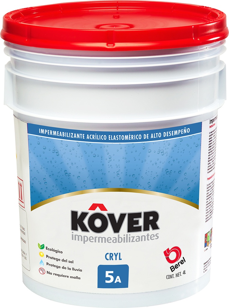 Kover Cryl Fibratado 5 años Terracota CB