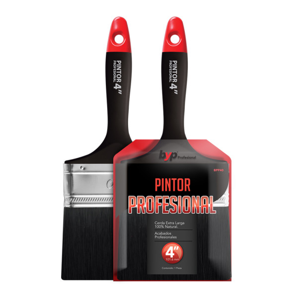 BROCHA PINTOR PROFESIONAL PLASTICO 4"