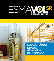 ESMALTE SECADO RAPIDO AMARILLO CROMO ESMAVOL CB.