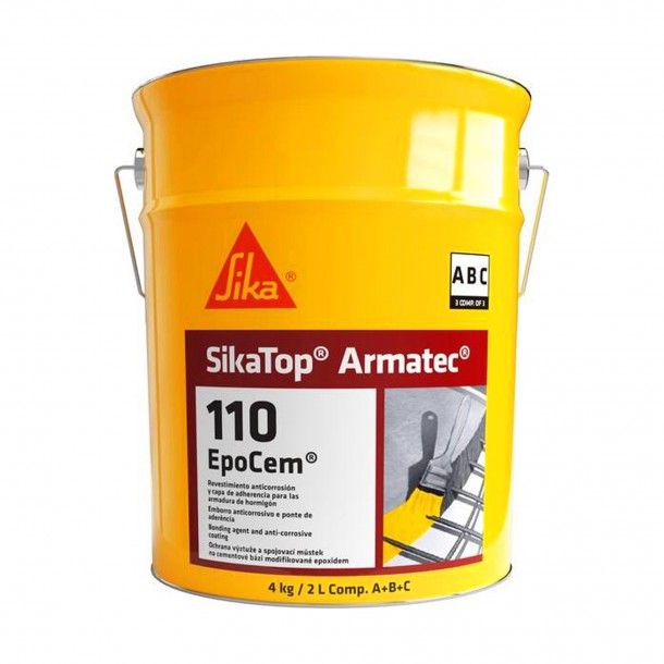 SikaTop Armatec 110 Epocem(A+B+C) Unidad (8 Kg)