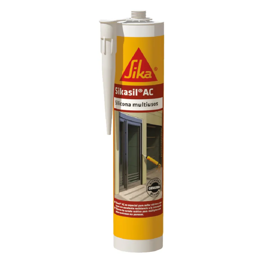 [94803] Sikasil AC Transparente Cartucho (280 ml)
