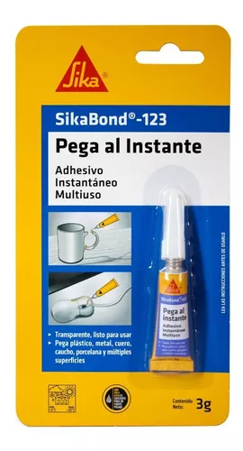 Sikabond 123 Pega al Instante Tubo/Blister (3 gr)