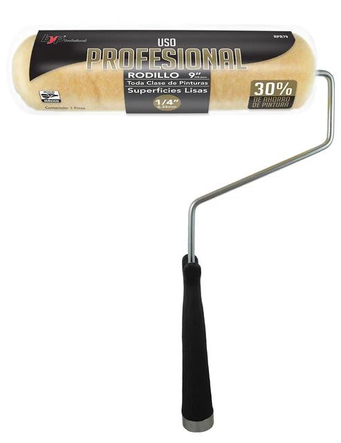 RODILLO 9" PROFESIONAL ALTA DENSIDAD 1/2"