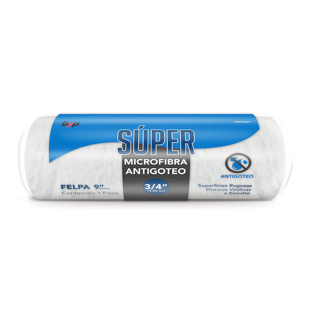FELPA SUPER MICROFIBRA 9" 3/4" 