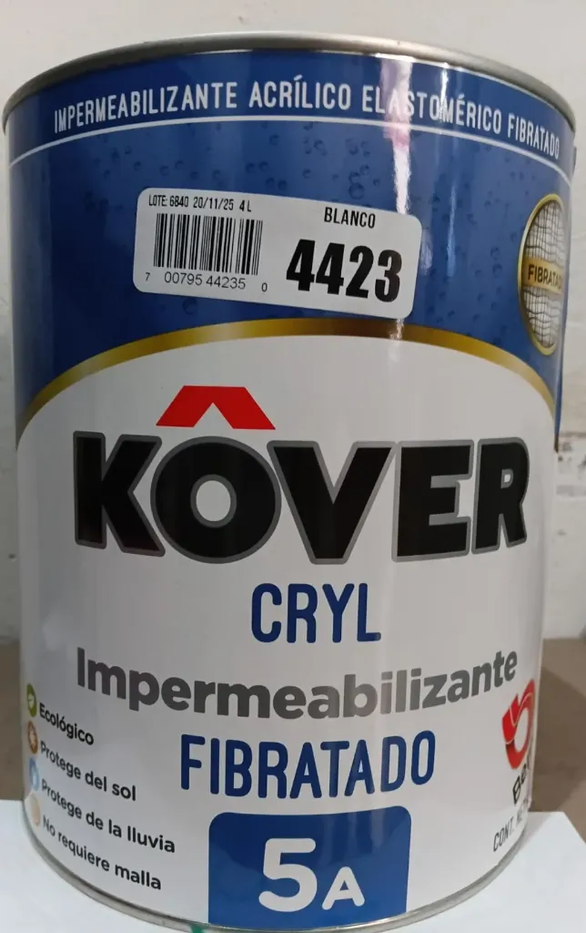 [44235] Kover Cryl Imper Fibratado Blanco              GL 