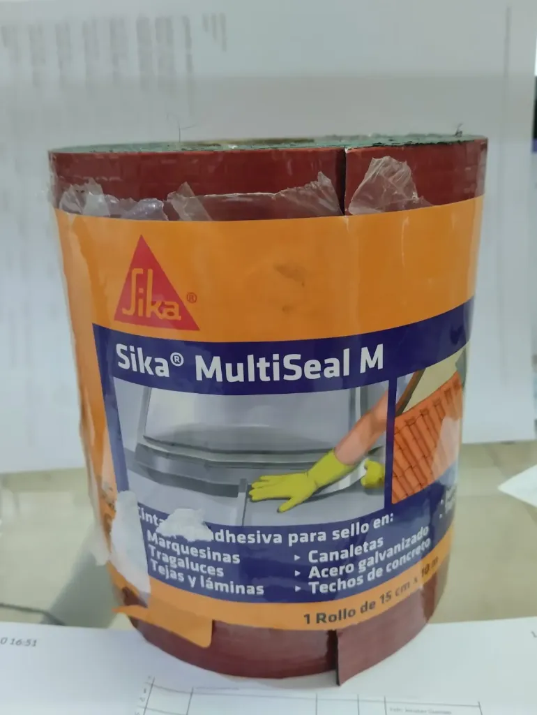 Sika Multi-Seal M Rojo 15x10 Rollo 10 ML GRANEL