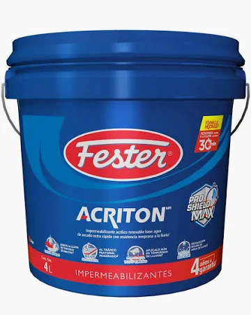 Fester Acriton Ps Max 4 Años Rojo