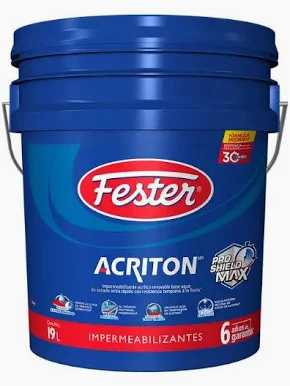 Fester Acriton Ps Max 6 Años Rojo CB