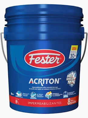 Fester Acriton Ps Max 8 Años Rojo
