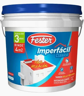 Fester Imperfacil Clasico 3 Años Rojo