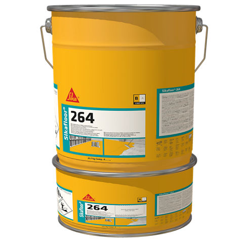 [466077] SIKA FLOOR 264 RAL 7035 16 KG.