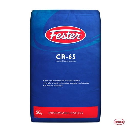 [CR65] FESTER CR 65 GRIS SACO 25 KGS