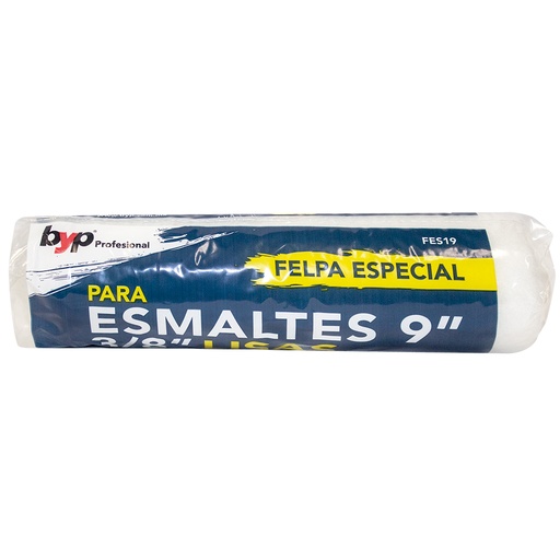 [FES19] FELPA 9" PARA ESMALTES DE ACRILICO 3/8"