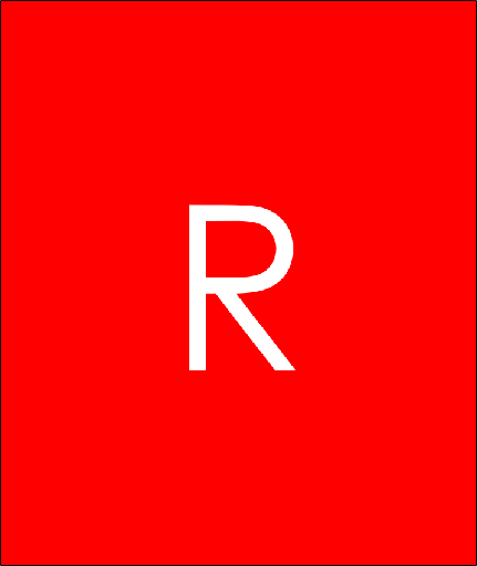 [17094] Tinta Exterior Red (R)  LT