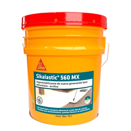 [464600] Sikalastic 560 MX Gris Cubeta (19 L)