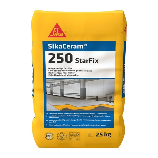 [661245] SikaCeram 250 Piso sobre piso blanco Saco (20 Kg)