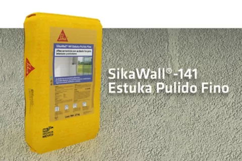 [636040] SikaWall 141 Estuka Pulido Fino Saco (20 Kg)